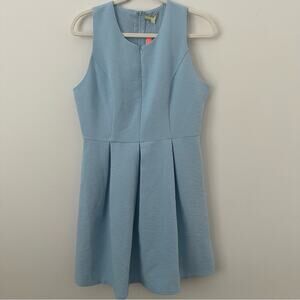 Gianni Bini Blue Sleeveless A-Line Dress Size Large